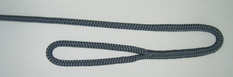 3/8" X10' NYLON DOUBLE BRAID FENDER LINE - NAVY - Click Image to Close
